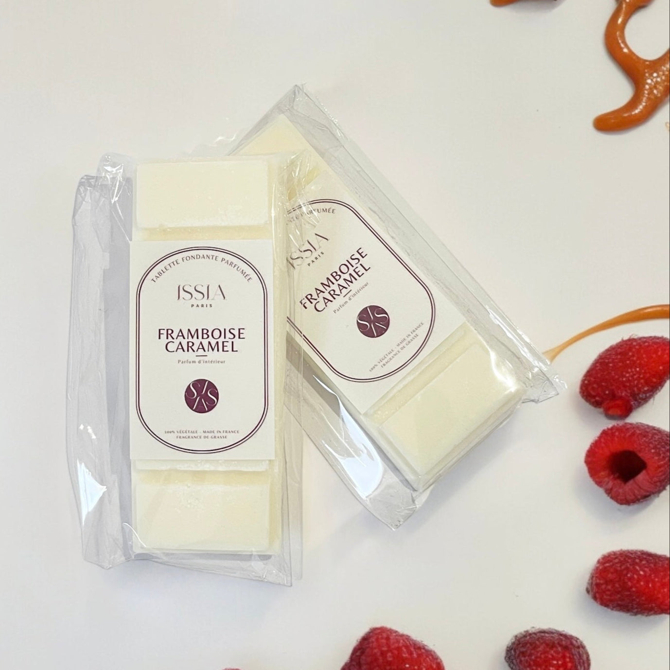 Tablette Framboise-Caramel